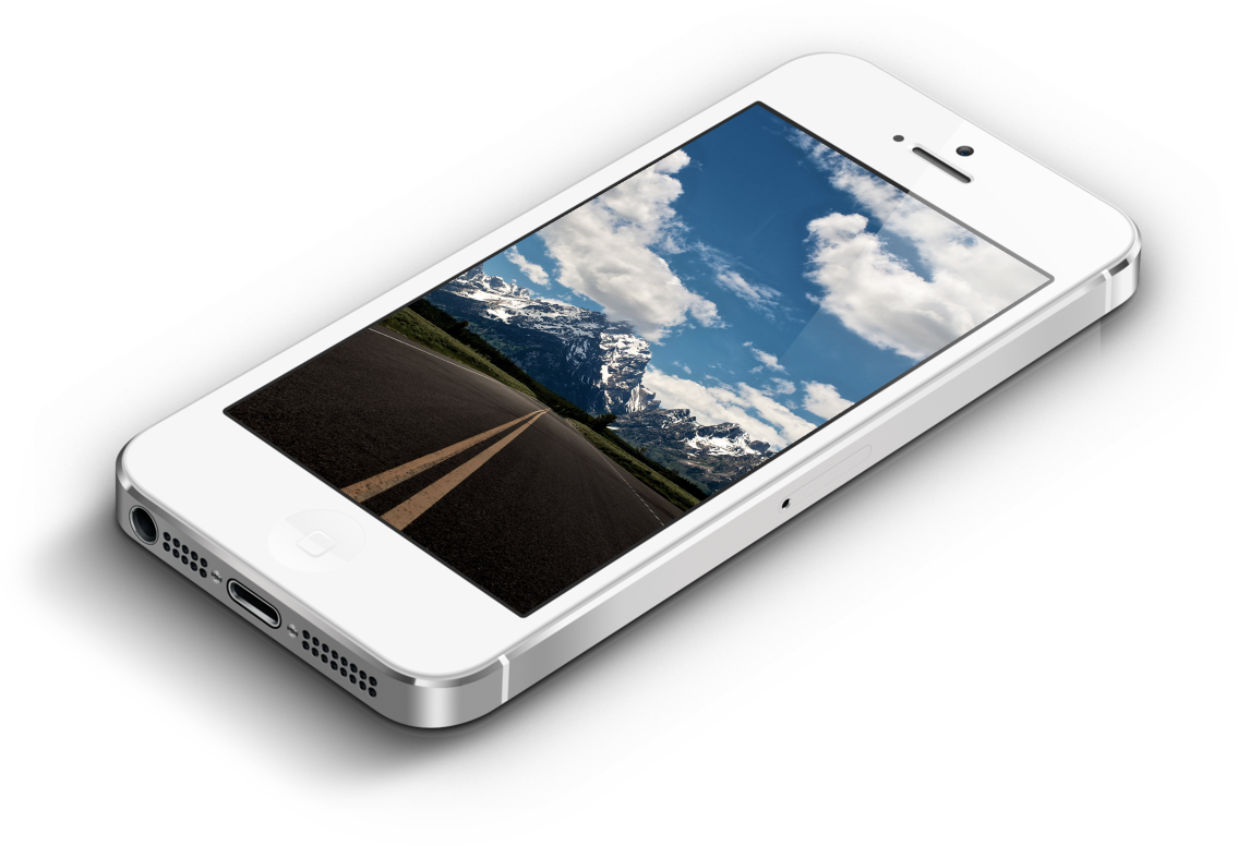 Road To Mountain Wallpaper Splash - Mobile App (1135x776), Png Download
