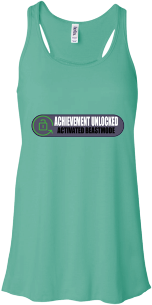 Beastmode B8800 Bella Canvas Flowy Racerback Fitvida - Shirt (600x600), Png Download