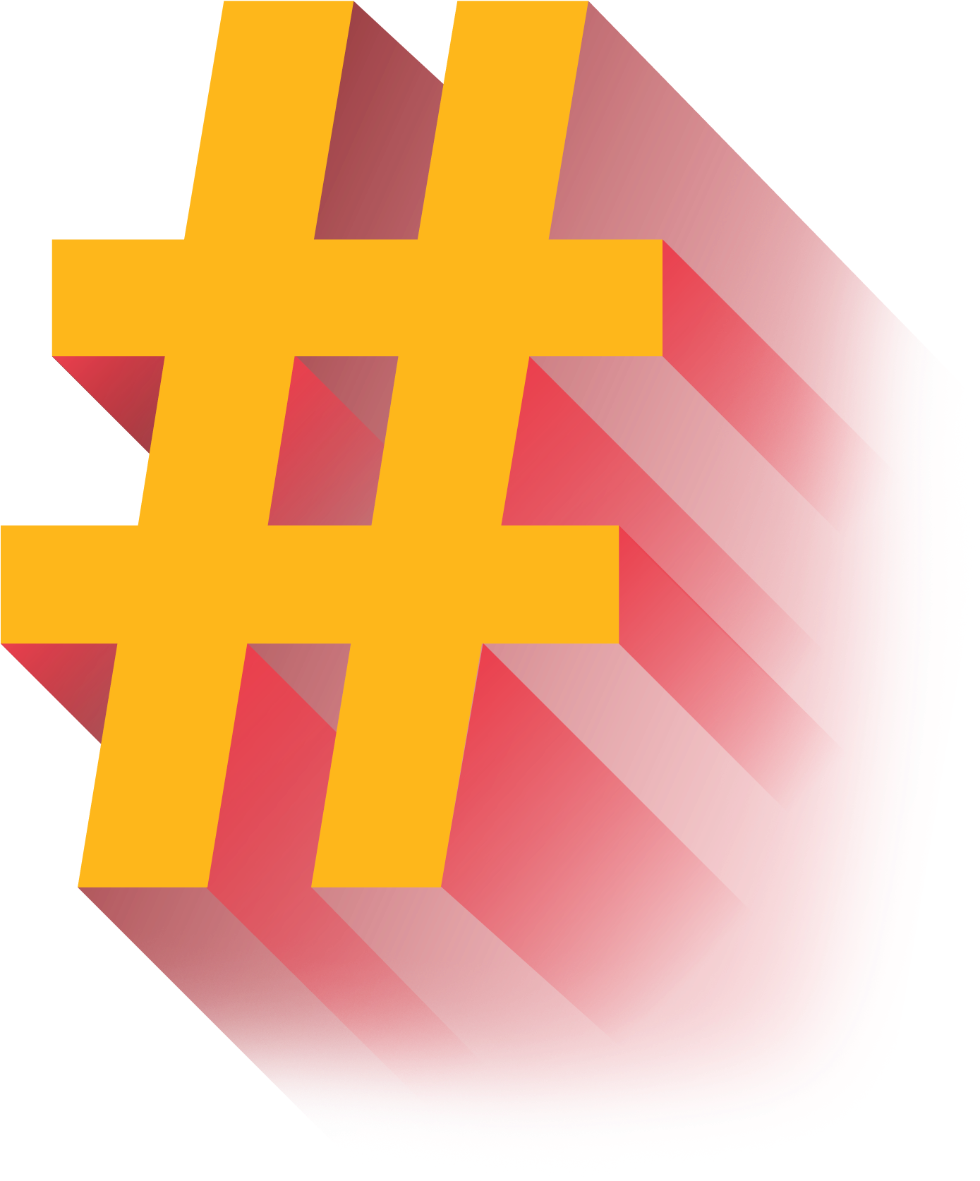 Pound Yellow-red@1500px V01 - Graphic Design (1500x1826), Png Download