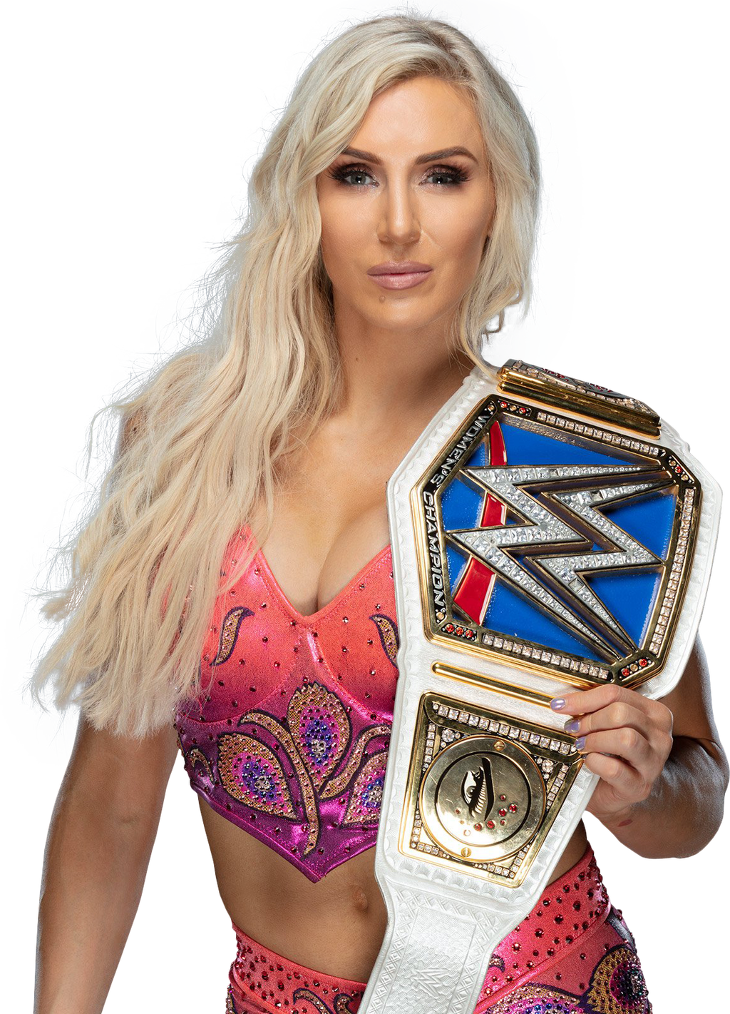 Ronda Rousey And Charlotte (1024x1421), Png Download