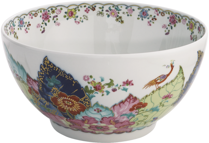 Mottahedeh Tobacco Leaf Salad Bowl Large Y2348 - Mottahedeh Tobacco Leaf Bowl (1280x849), Png Download