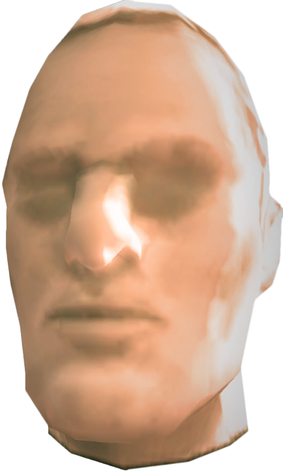Mannequin Male Head - Bust (585x971), Png Download