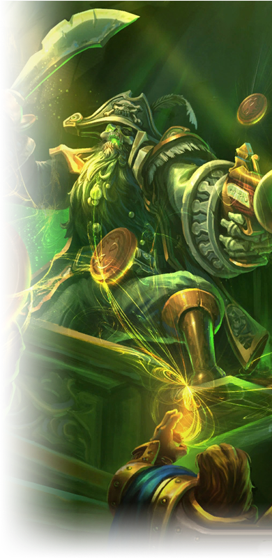 With Superiority You Can Try To Solo Prep Him While - Doubloons Heroes Of The Storm (390x815), Png Download