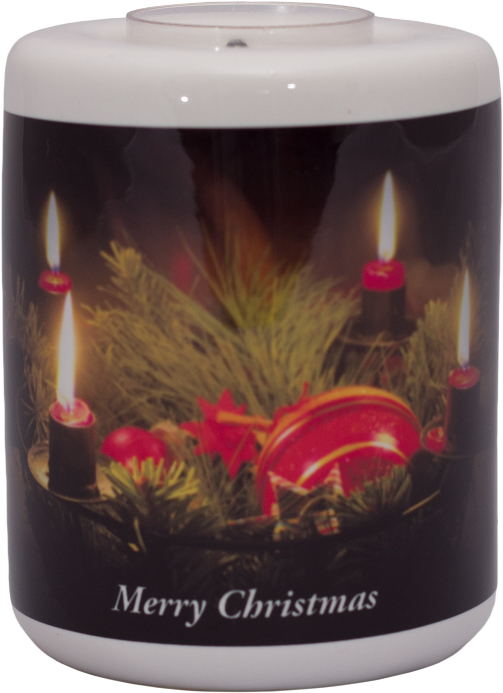 Christmas Candle Holder - Advent Candle (3000x2000), Png Download