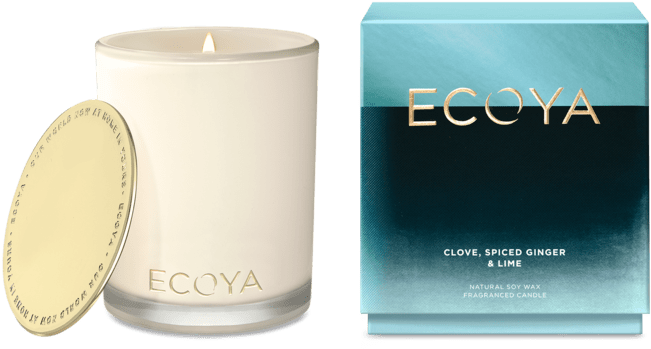 Ecoya Clove, Spiced Ginger And Lime Candle Rrp $44 - Ecoya Fresh Pine Candle (750x750), Png Download
