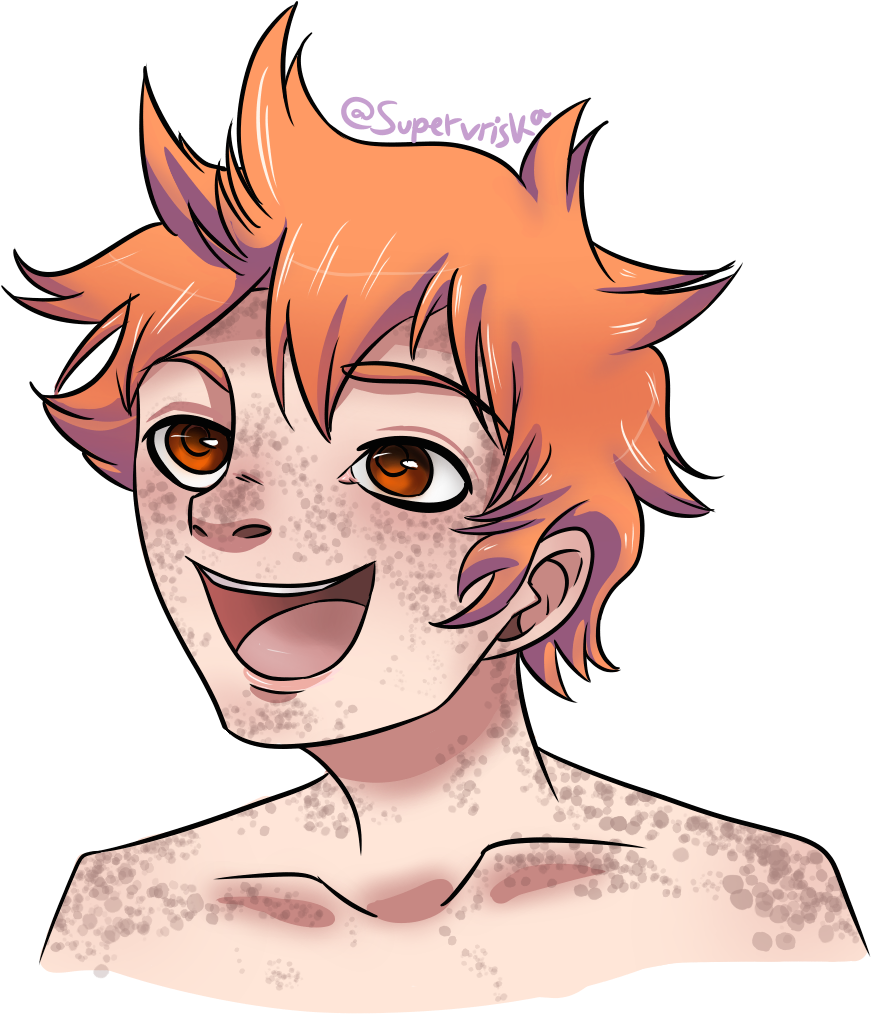 Haikyuu Hinata - Cartoon (1034x1135), Png Download