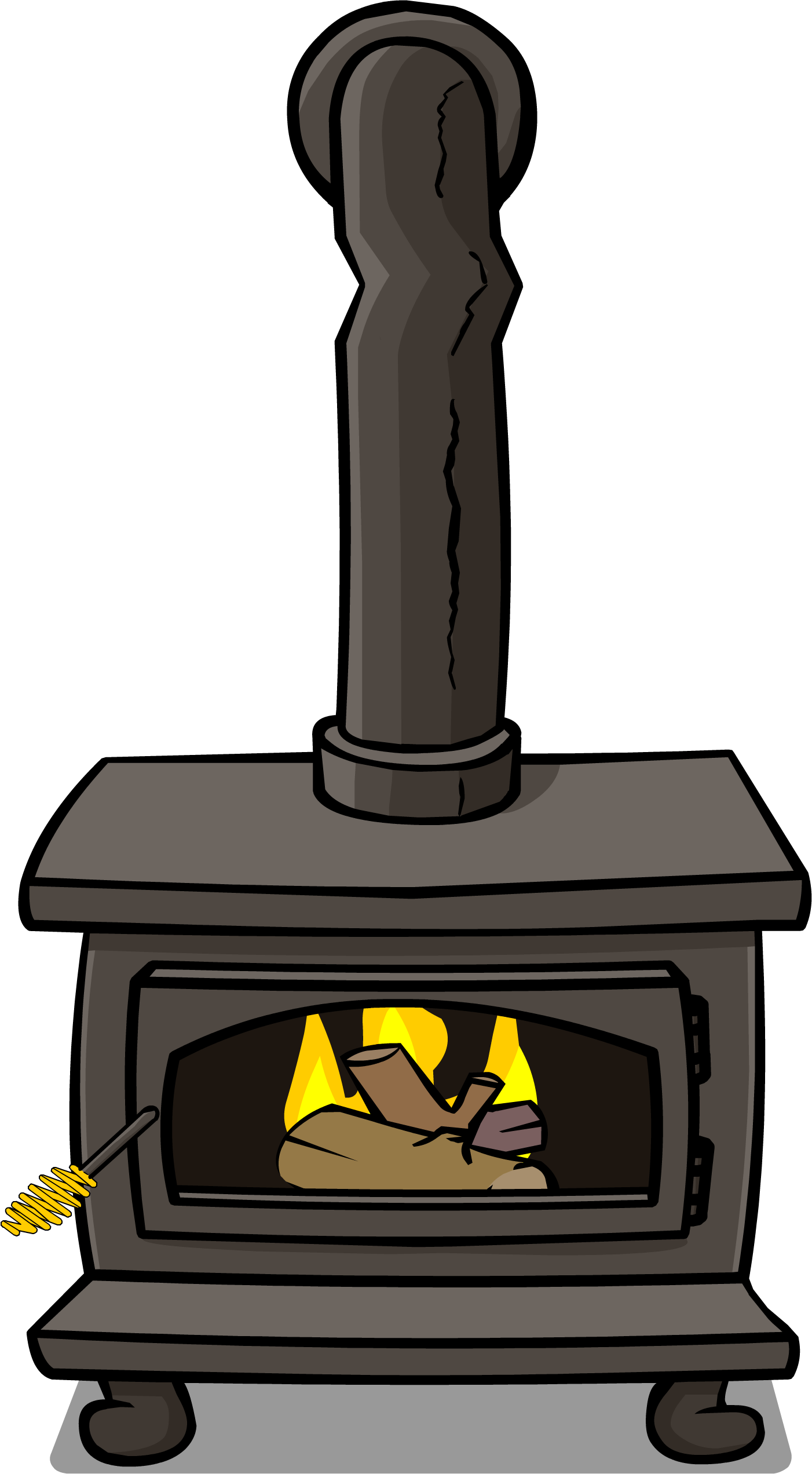 Clip Royalty Free Library Image Wood Stove Sprite Png - Wood-burning Stove (1402x2544), Png Download