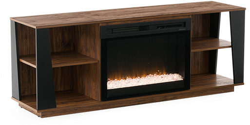 Image For Electric Fireplace - Hearth (519x804), Png Download