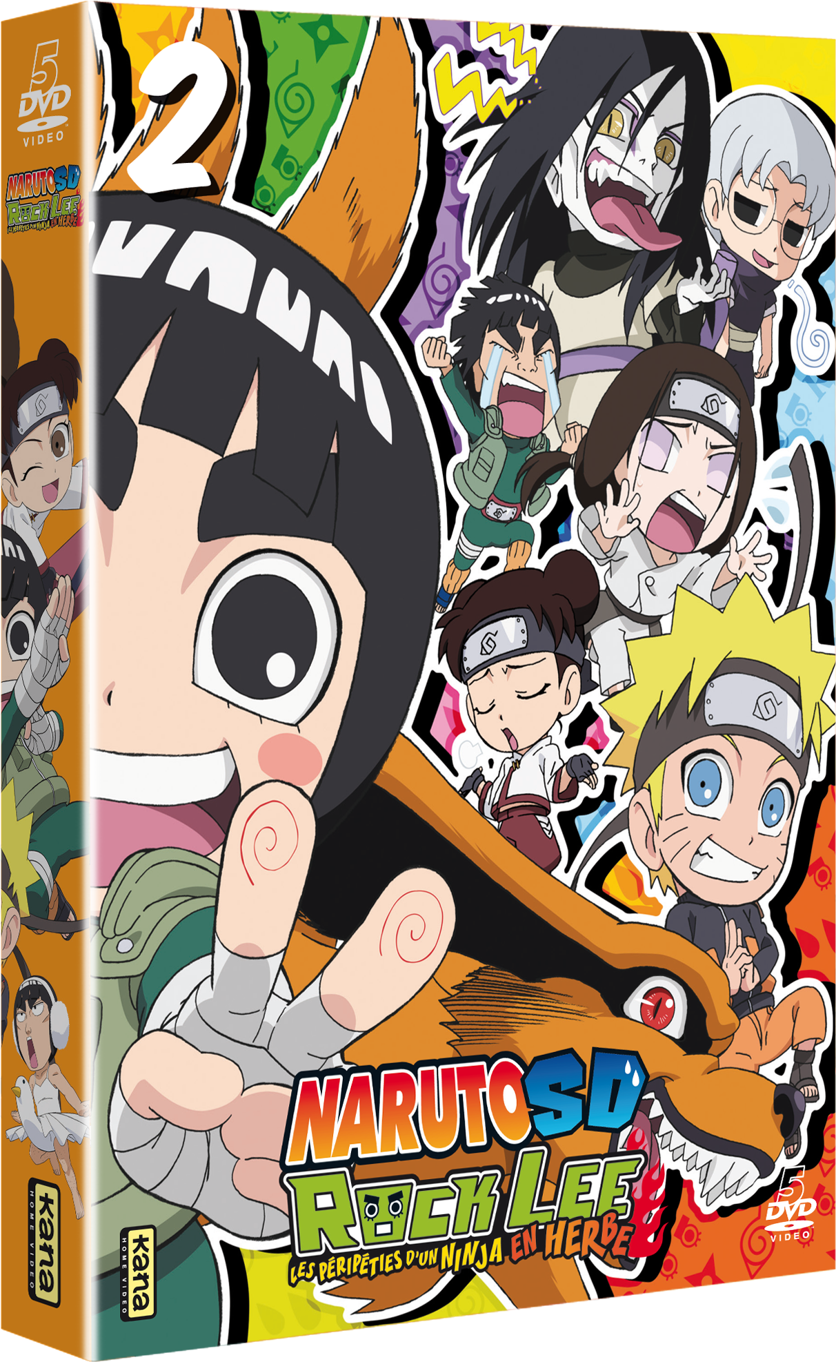 Naruto Sd Rock Lee - Naruto Sd (1573x2362), Png Download