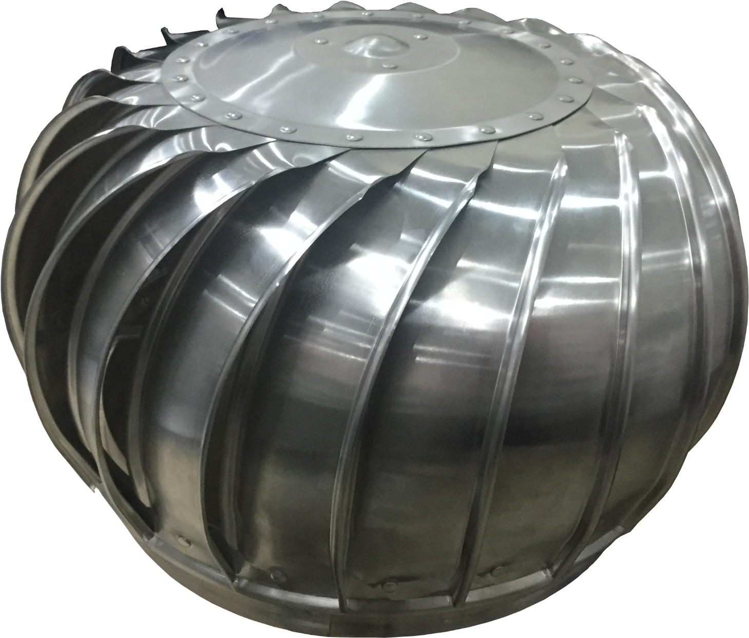 Bison Wind Turbine Ventilator - Sphere (1600x1355), Png Download