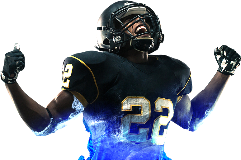 Kriosystem Life - American Football Player Png (785x513), Png Download