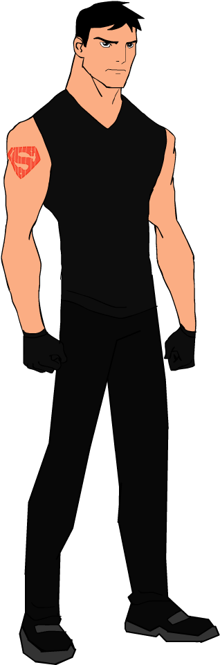 Young Justice Images Bakes 2389 Pics Hd Wallpaper And - Young Justice Superboy (833x972), Png Download