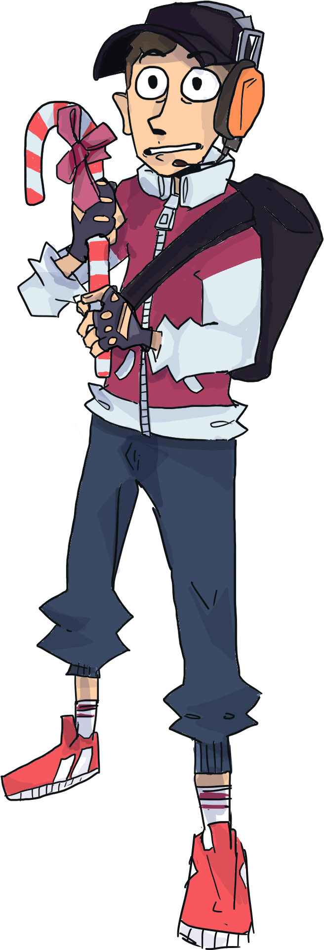 Butt Holcreation - Cartoon (1080x2000), Png Download