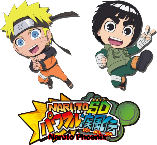 Eae Galera Trago O Segundo Trailer Do Game Rock Lee - Chibi Naruto (650x600), Png Download