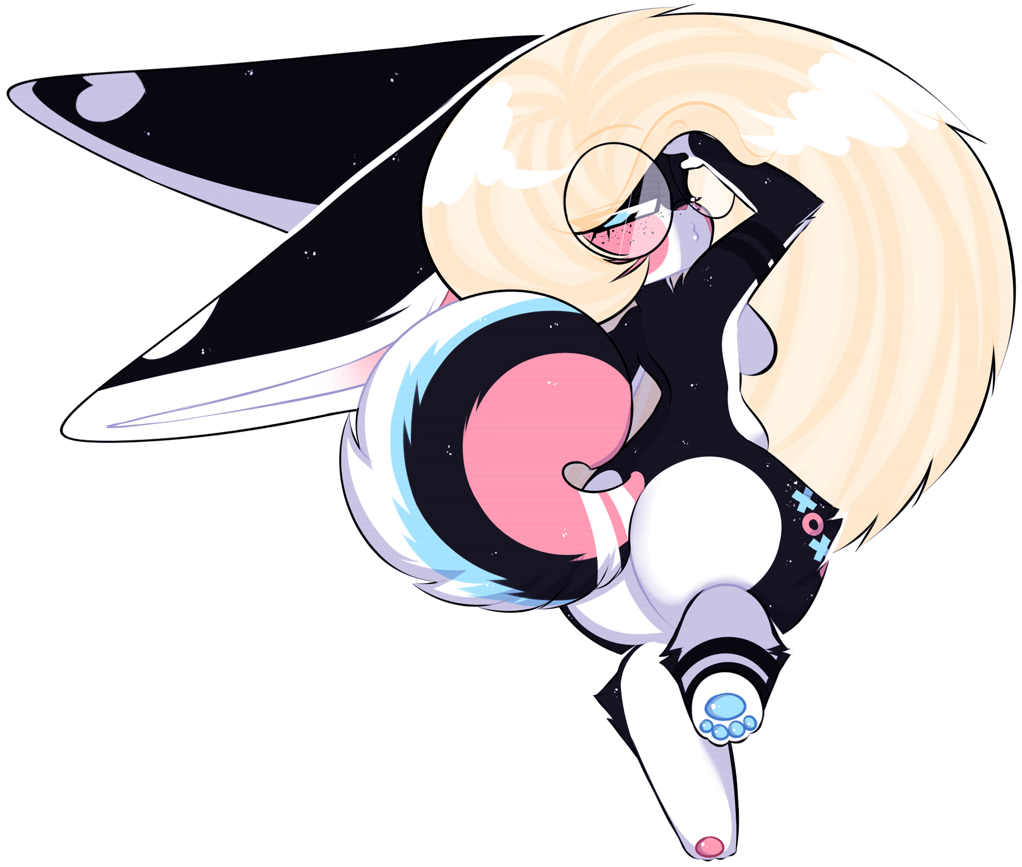 Look At Mah Butt And Mah Peetsies - Cartoon (2080x1821), Png Download