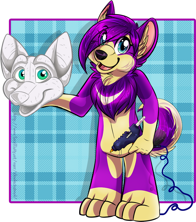Purple Butt Cheeks - Cartoon (929x950), Png Download