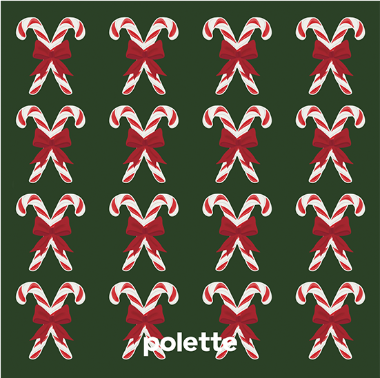 Christmas Candy Front View (1040x645), Png Download