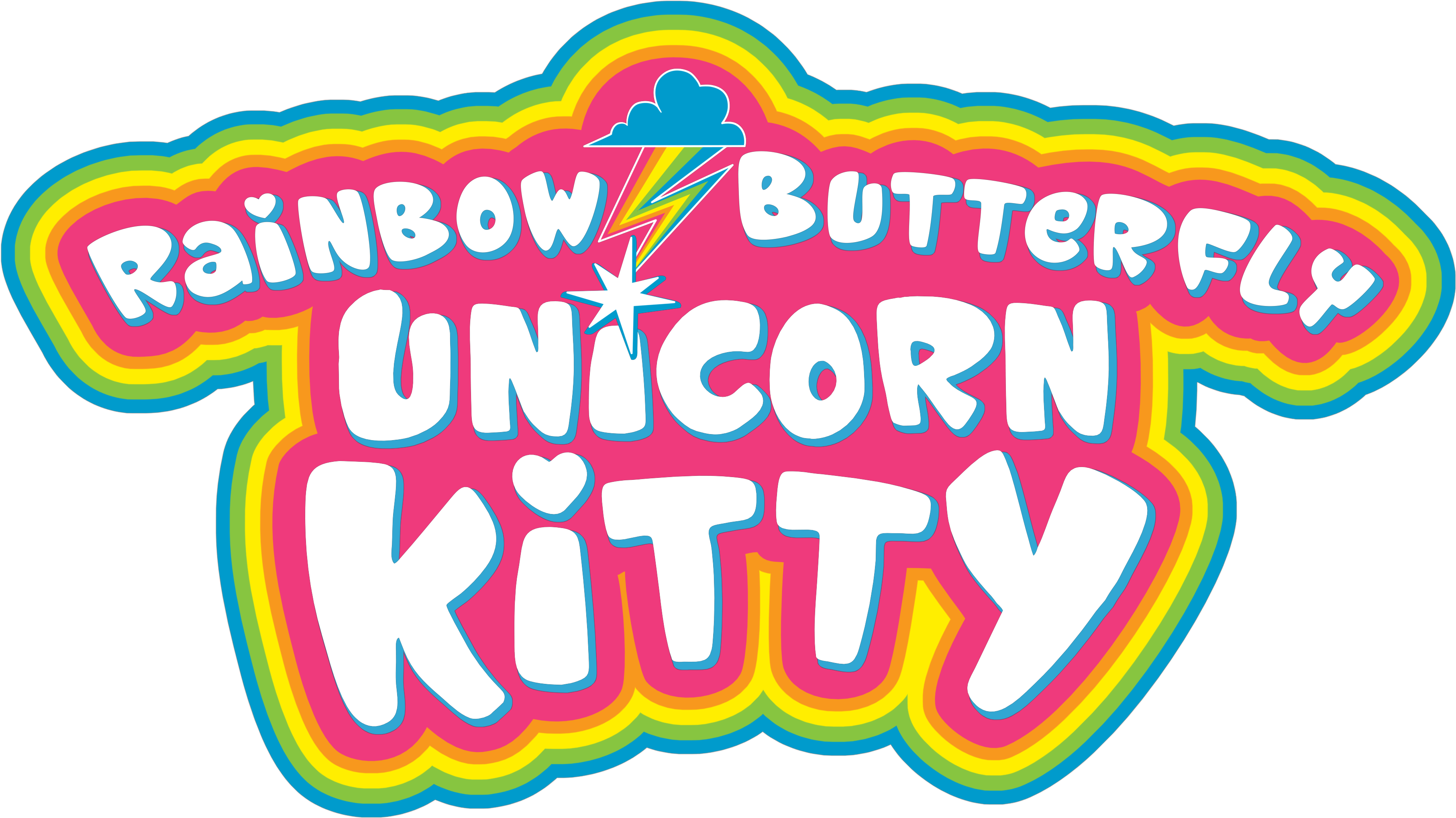 Rainbow Butterfly Unicorn Kitty - Rainbow Butterfly Unicorn Kitty Air Date (4096x2304), Png Download