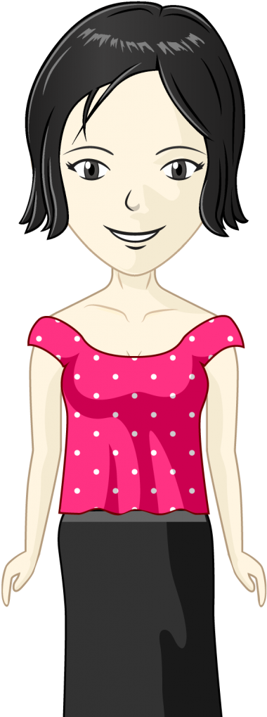Naomi Facebook Chatbot - Cartoon (644x1024), Png Download