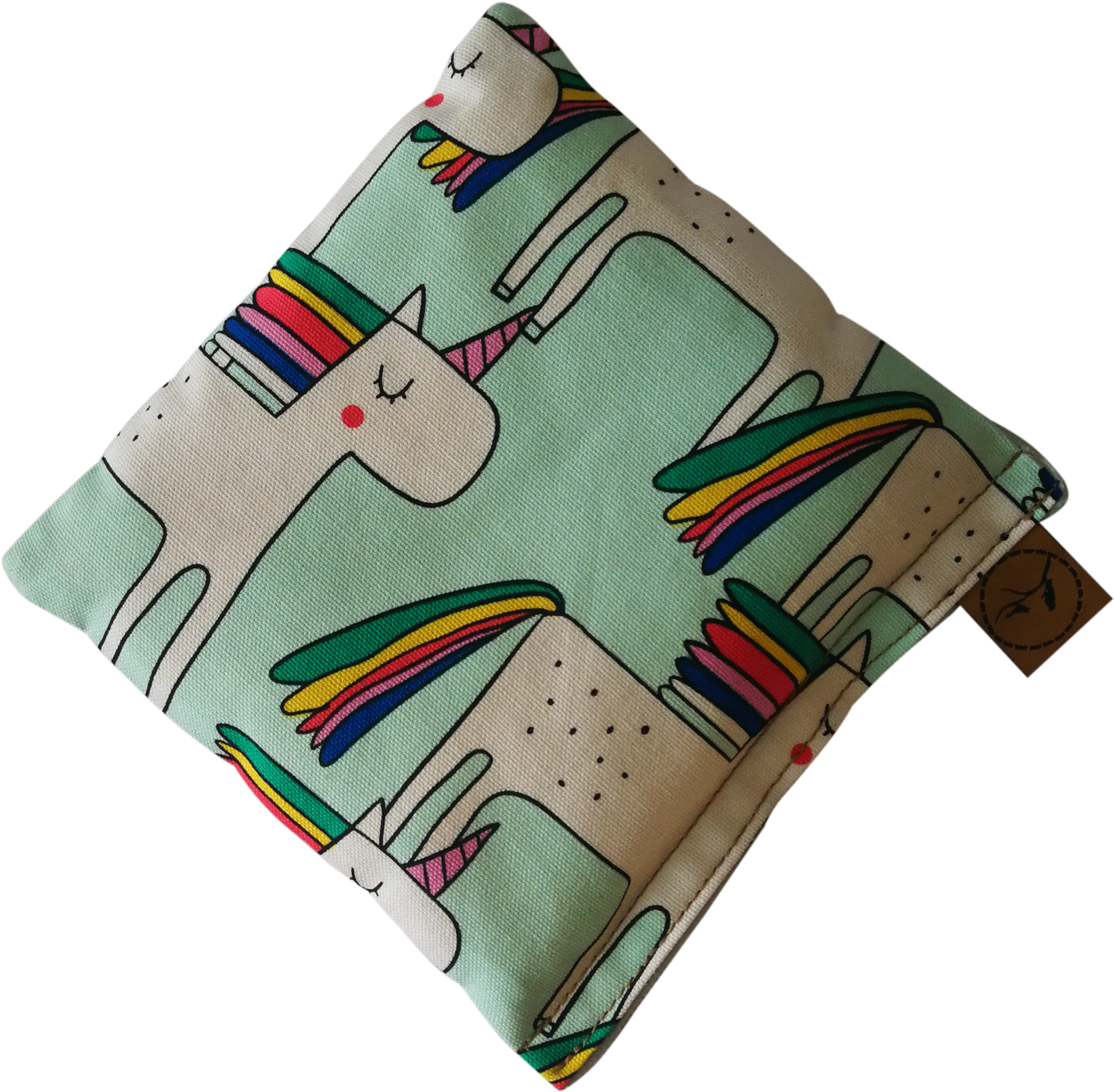 Rainbow Unicorn Angle Small Heat Cool Pack Neck Shoulder - Atlas (1976x2400), Png Download