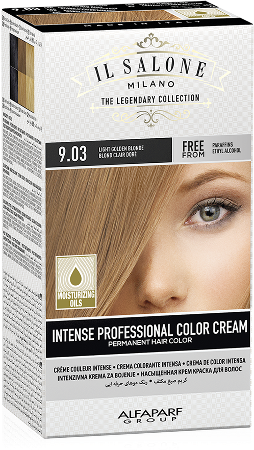 03<br>light Golden Blonde - Il Salone Milano Hair Color (673x898), Png Download