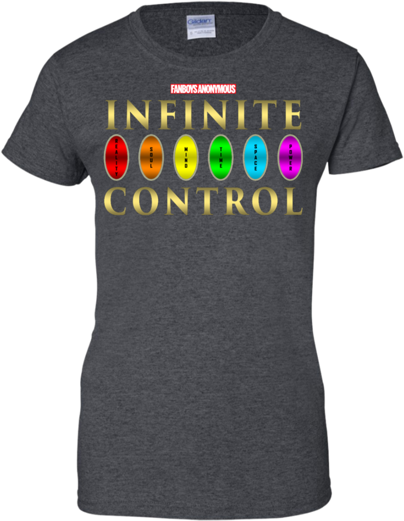 Infinity Stones Infinite Control Infinity Gems T Shirt - Shirt (1024x1024), Png Download