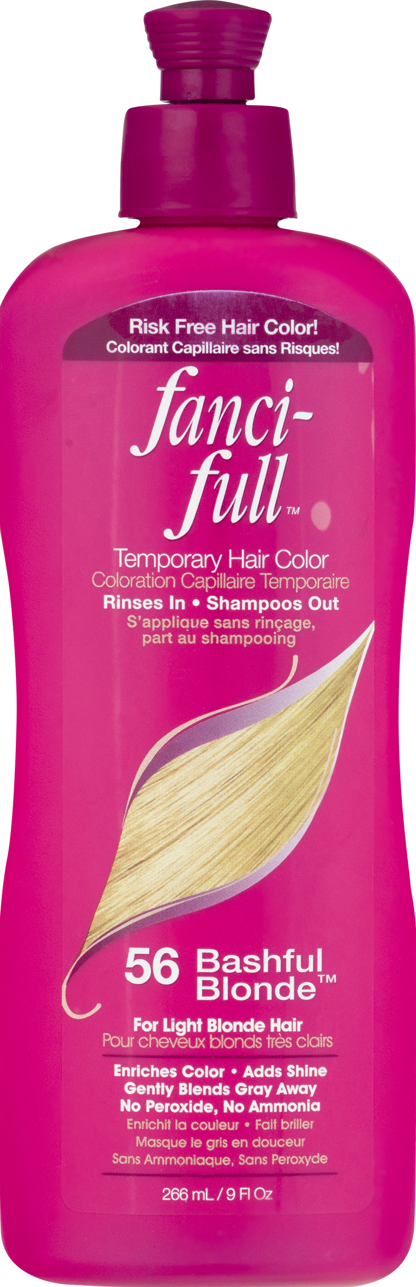 Fanci-full Temporary Hair Color, 56 Bashful Blonde, - Fanci Full Rinse Bashful Blonde (809x2500), Png Download