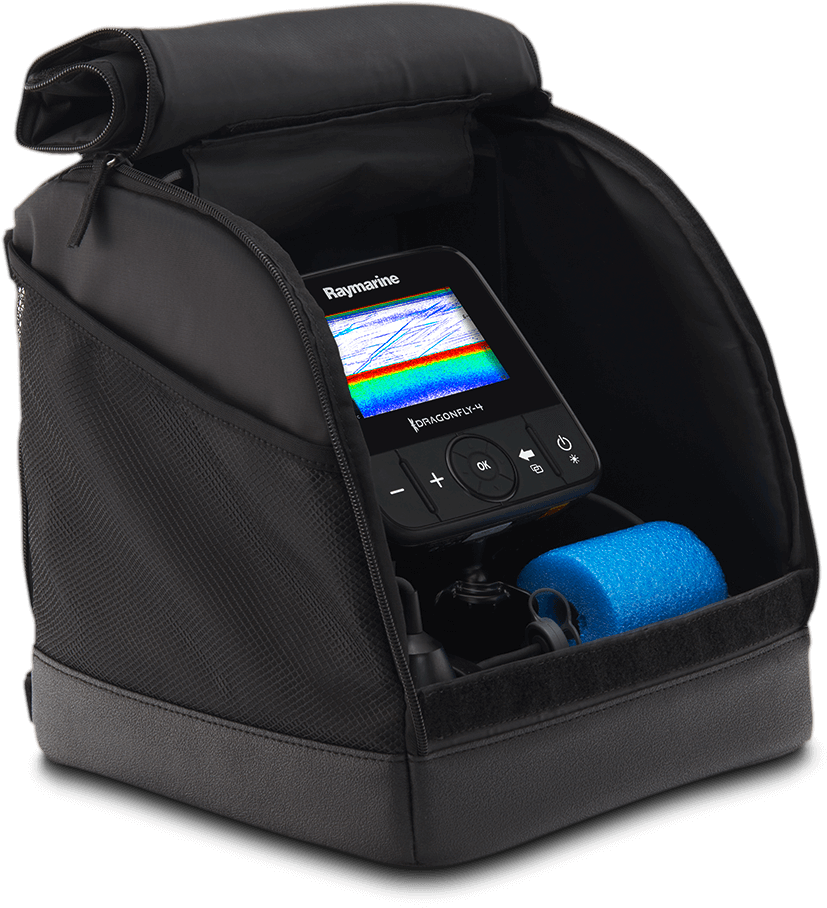 Dragonfly Ice Fishing Kit - Raymarine Dragonfly Ice Fishing Kit (1024x920), Png Download