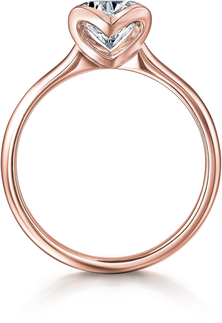 Shimansky Two Hearts Diamond Ring - Two Hearts Shimansky (800x800), Png Download