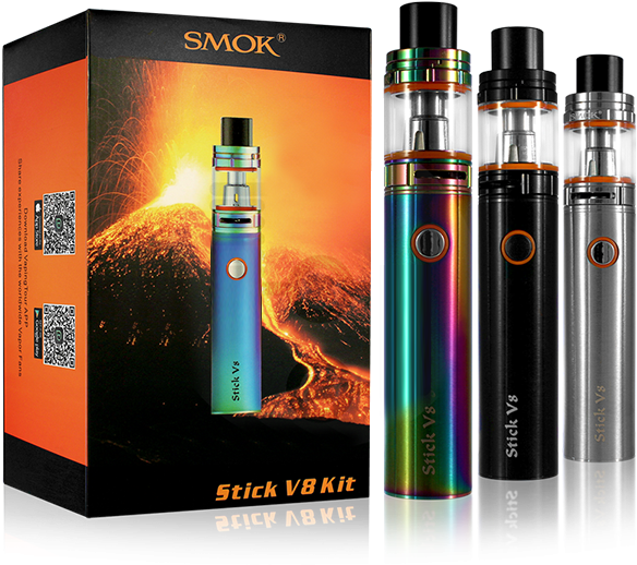 Smok Stick V8 Big Baby Beast Starter Kit Hardware Dv - Smok Stick V8 Baby Kit (600x600), Png Download