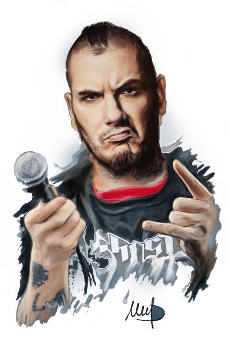 Bleed Area May Not Be Visible - Phil Anselmo Poster (462x700), Png Download