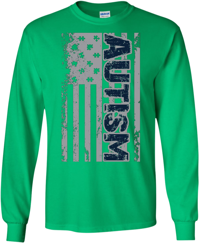 Autism Awareness American Flag Puzzle Piece Apparel - Summer Beats (1024x1024), Png Download