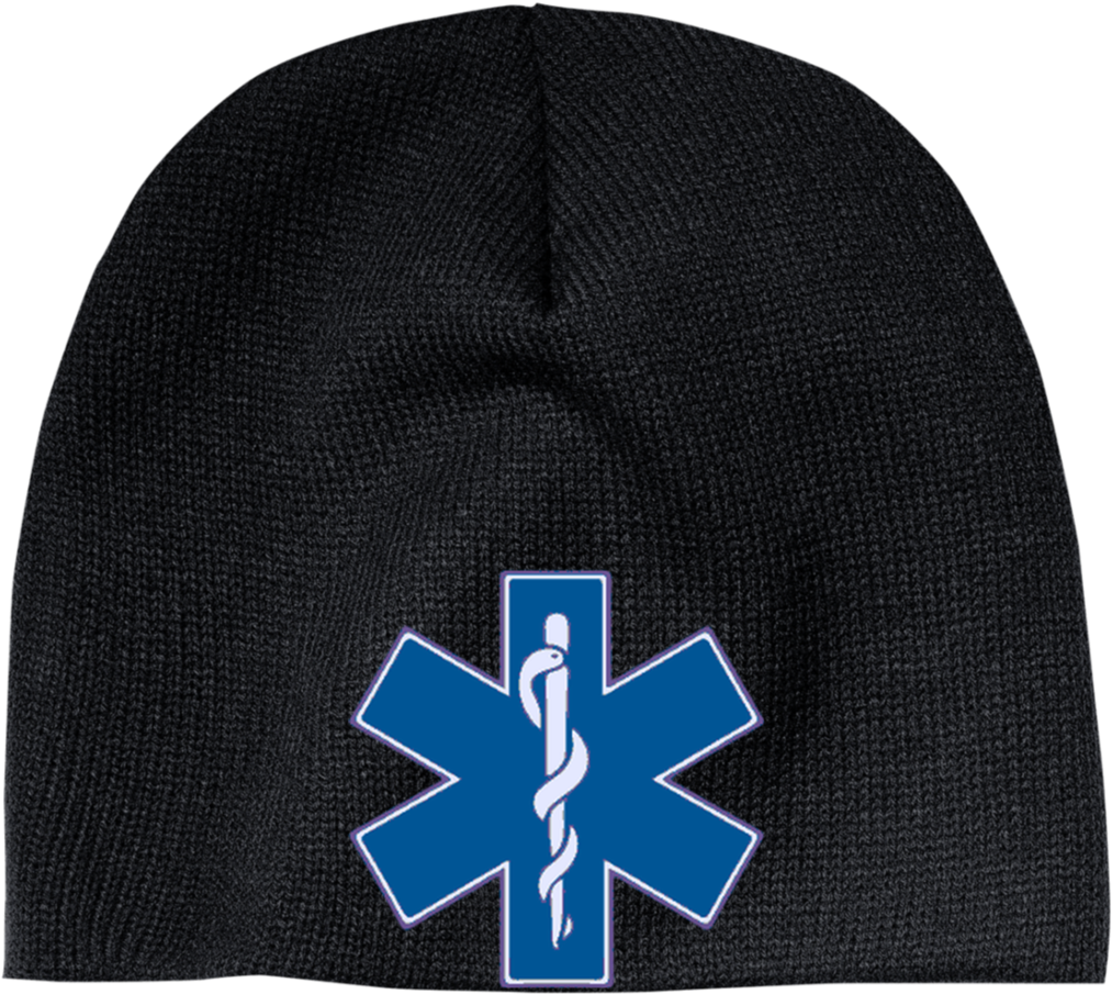 Star Of Life Blue Beanie - Star Of Life (1024x1024), Png Download