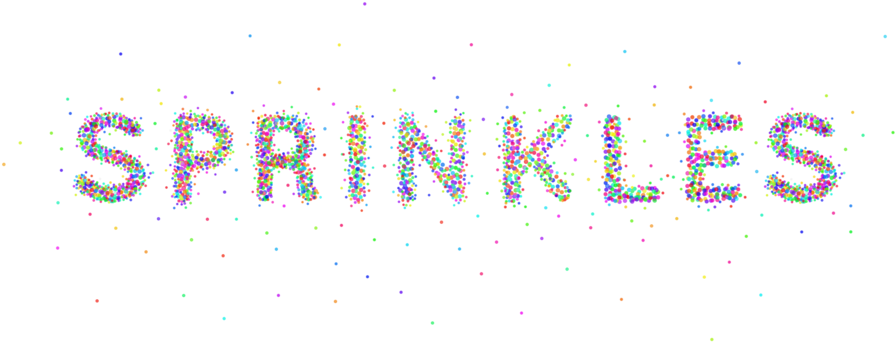 Sprinkle Png (1000x412), Png Download