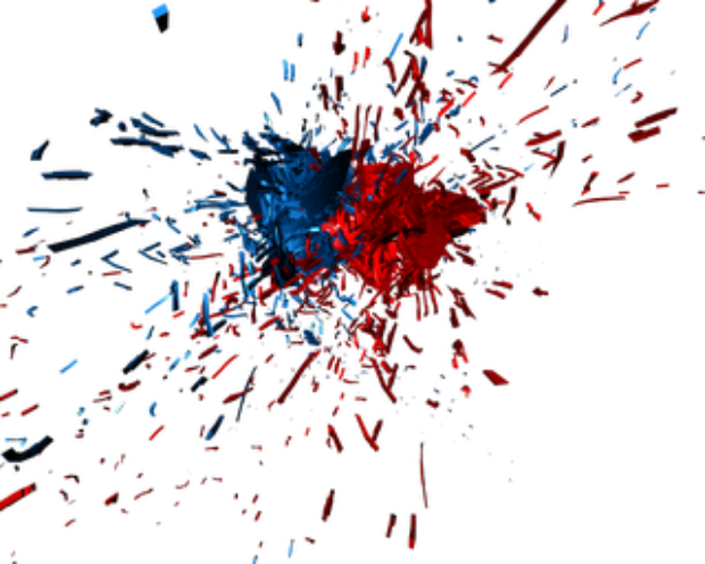 Effect Sticker - C4d Explosion (1024x819), Png Download