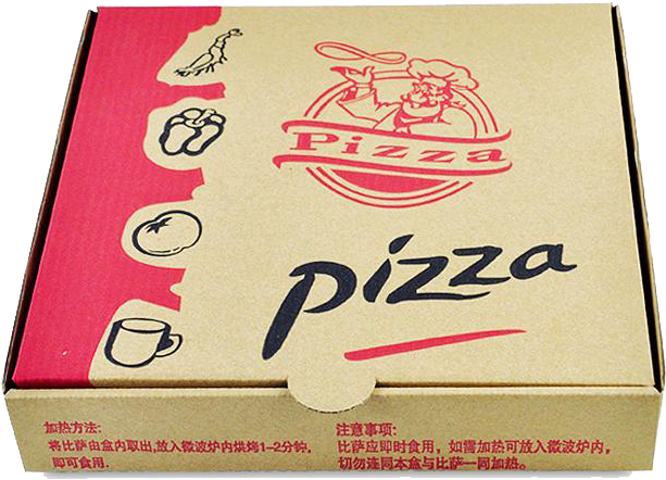 Printed Pizza Box - Pizza Hut Box (740x492), Png Download