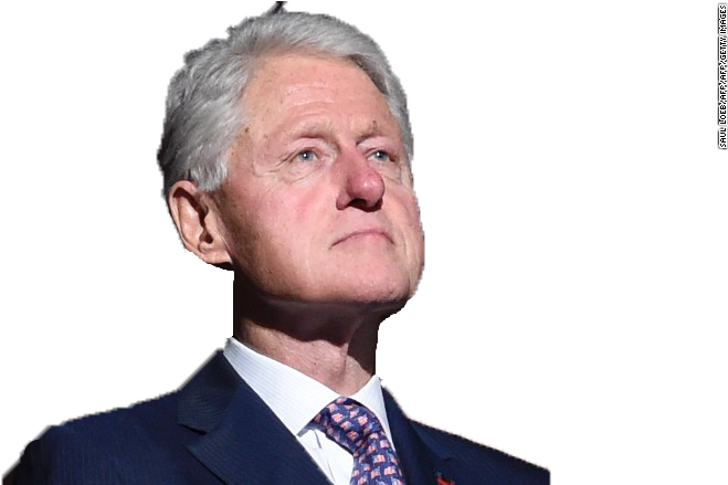 Red Nose Bill Clinton (780x438), Png Download