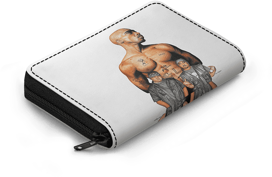 Dailyobjects 2pac Biggie Zipper Slim Card & Coin Wallet - Wallet (900x900), Png Download