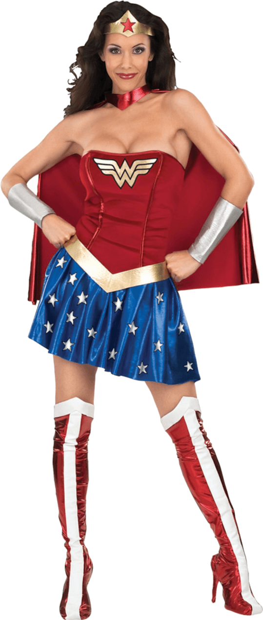 Sexy Wonder Woman - Wonder Woman Costume (800x1268), Png Download