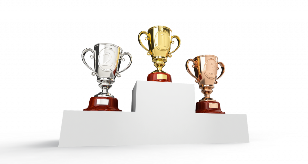 Eos Among The Top Gainer After Bitcoin Cash [bch] And - Trophy (1024x546), Png Download