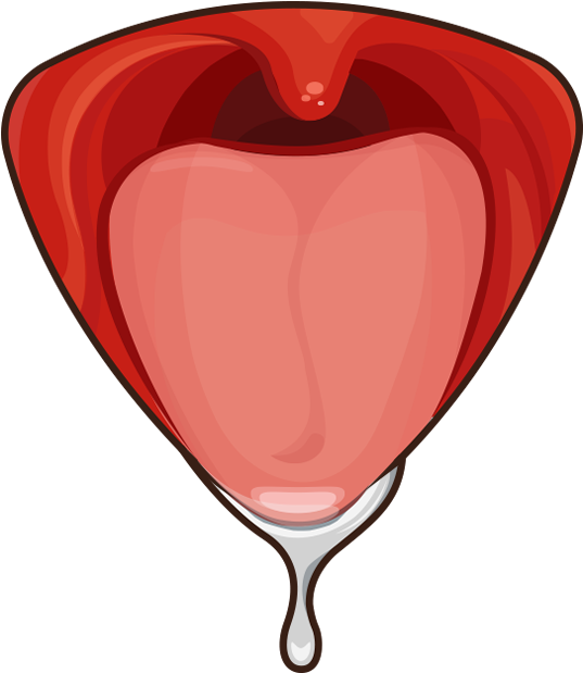 Snake - Tongue - Balloon (618x618), Png Download