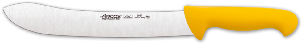 Arcos Butcher Knife 250mm - Utility Knife (990x437), Png Download