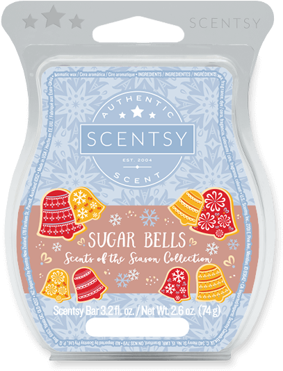 New Scentsy Holiday Scents Of The Season Scentsy Png - Sugar Bells Scentsy (600x600), Png Download