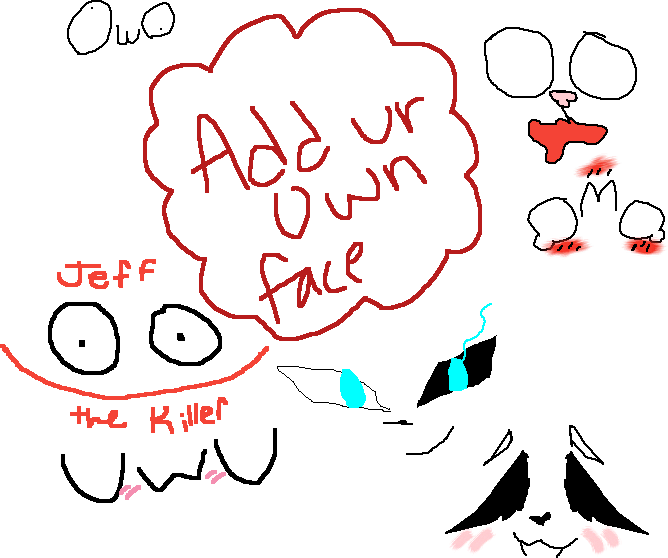 Mine Is Jeff The Killer (1400x1400), Png Download