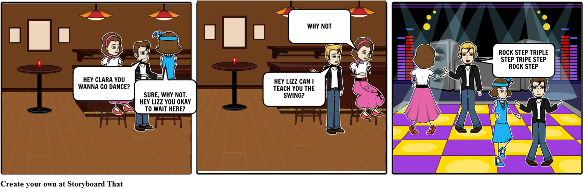 The Swing - Cartoon (1164x385), Png Download