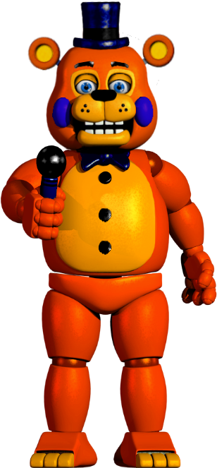 This Is Jeff Bear It's A Character Of My Fnaf Fangame - Fnaf Toy Freddy Png (467x702), Png Download