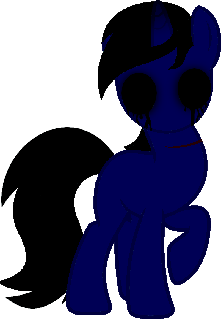 Eyeless Jack Clipart Chibi - Eyeless Jack Mlp (743x1075), Png Download