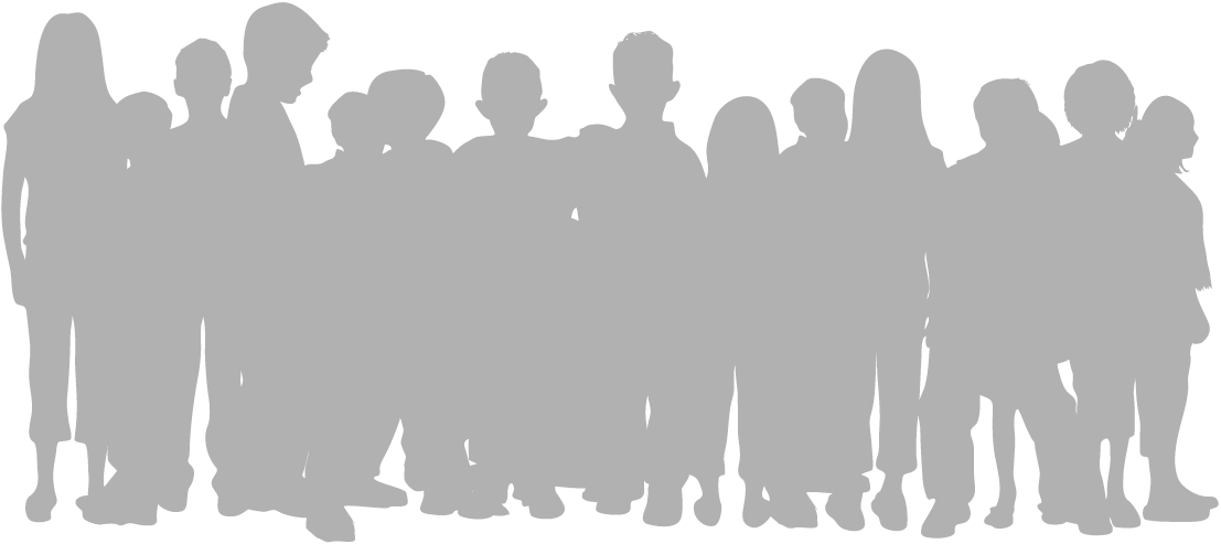 218713 - Silhouette (1107x493), Png Download