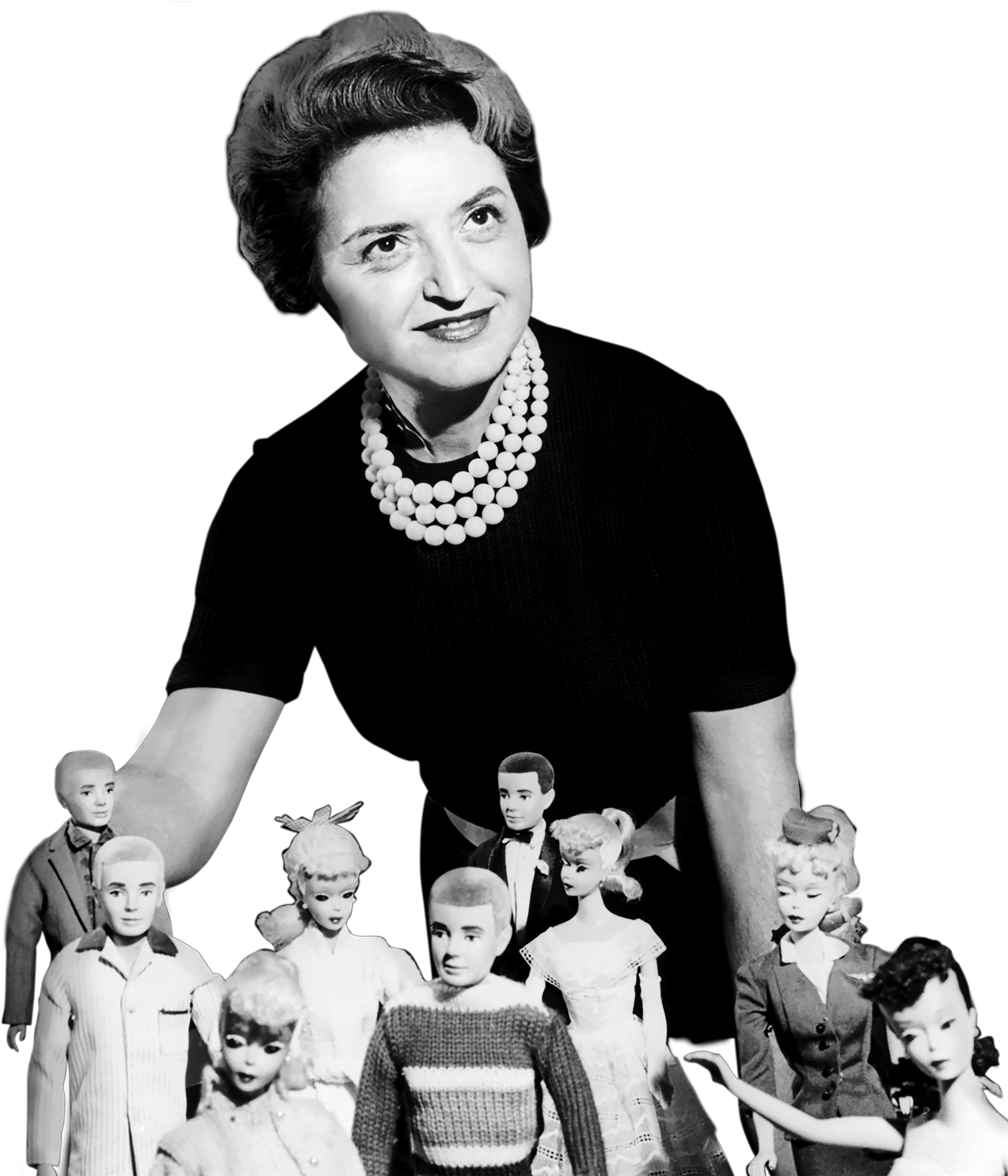Ruth - Ruth Handler Young (2500x2500), Png Download