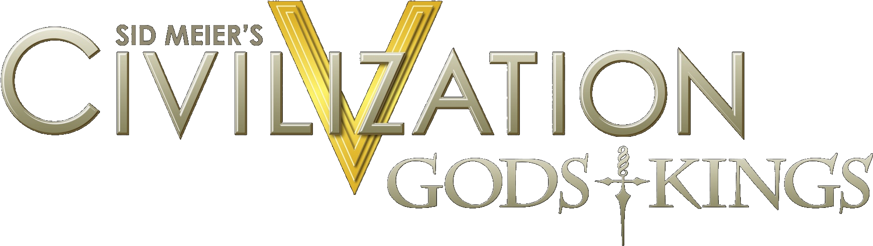 Civilization V Gods And Kings Logo - Sid Meier's Civilization Logo (1744x497), Png Download